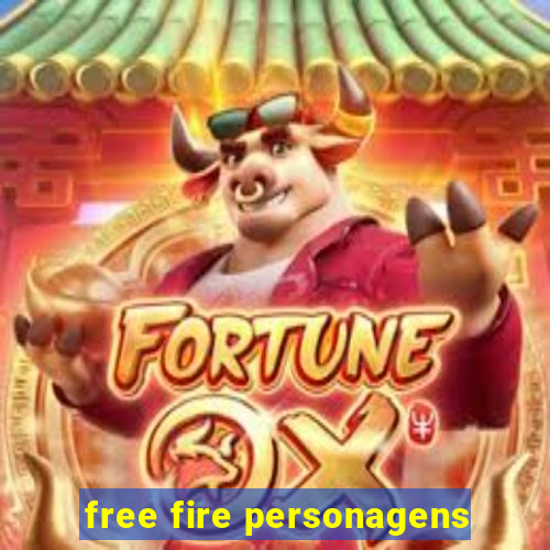 free fire personagens